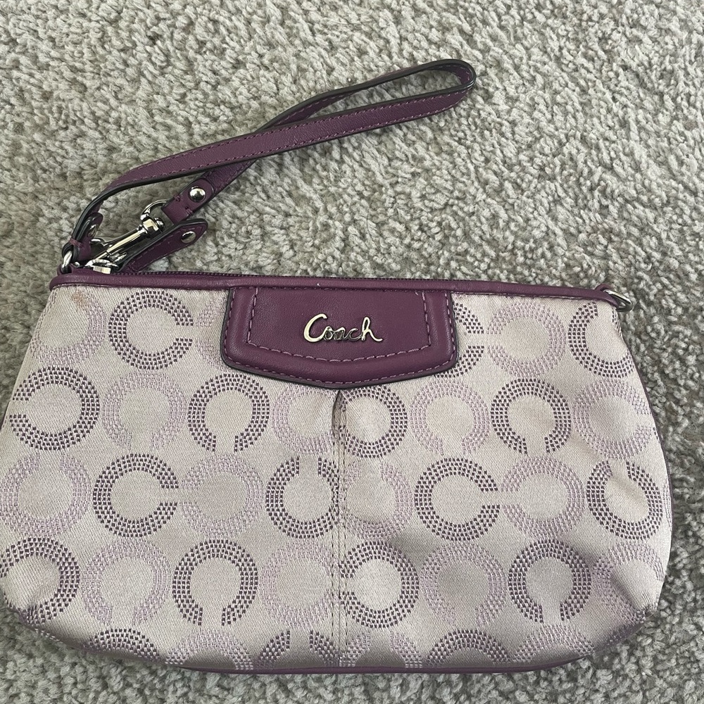 Coach wristlet